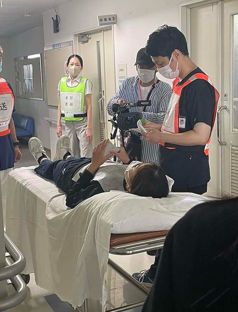 高知市災害医療救護訓練の様子2