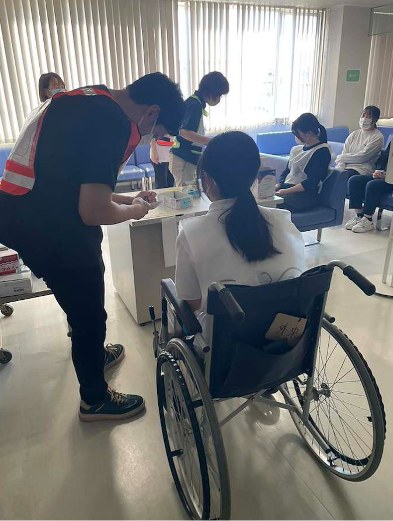 高知市災害医療救護訓練の様子4